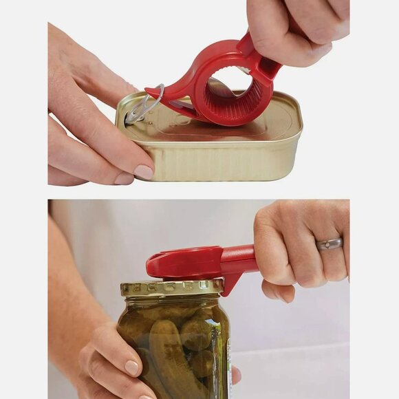 Kuhn Rikon 5-in-1 Master Auto Safety Can Opener NEW BLACK - Picture 6 of 7